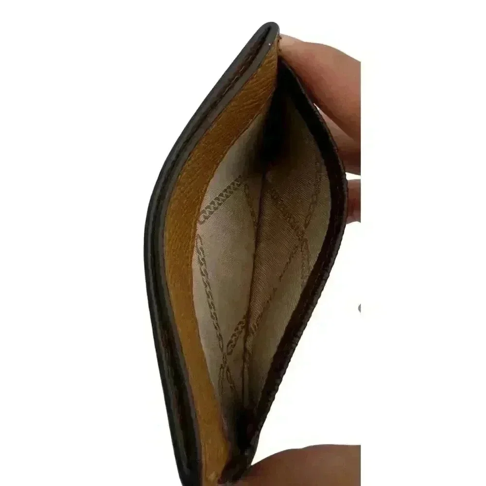 Michael Kors Card Case Logo Brown